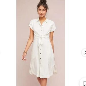 Maeve linen dress with pockets